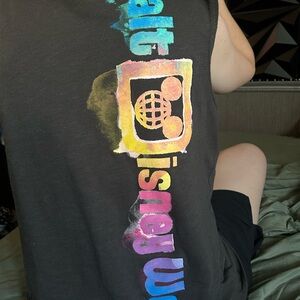 shirt is dark grey not black